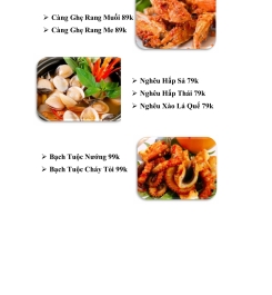 Menu Lẩu Cá Quê Nhà trang 11