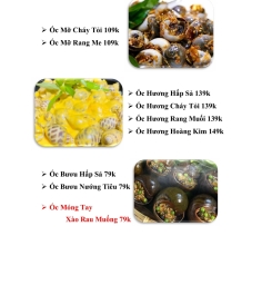 Menu Lẩu Cá Quê Nhà trang 13