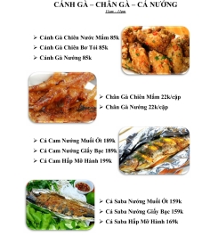 Menu Lẩu Cá Quê Nhà trang 16