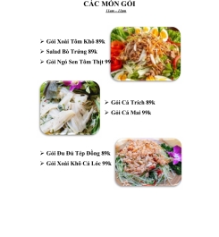 Menu Lẩu Cá Quê Nhà trang 4